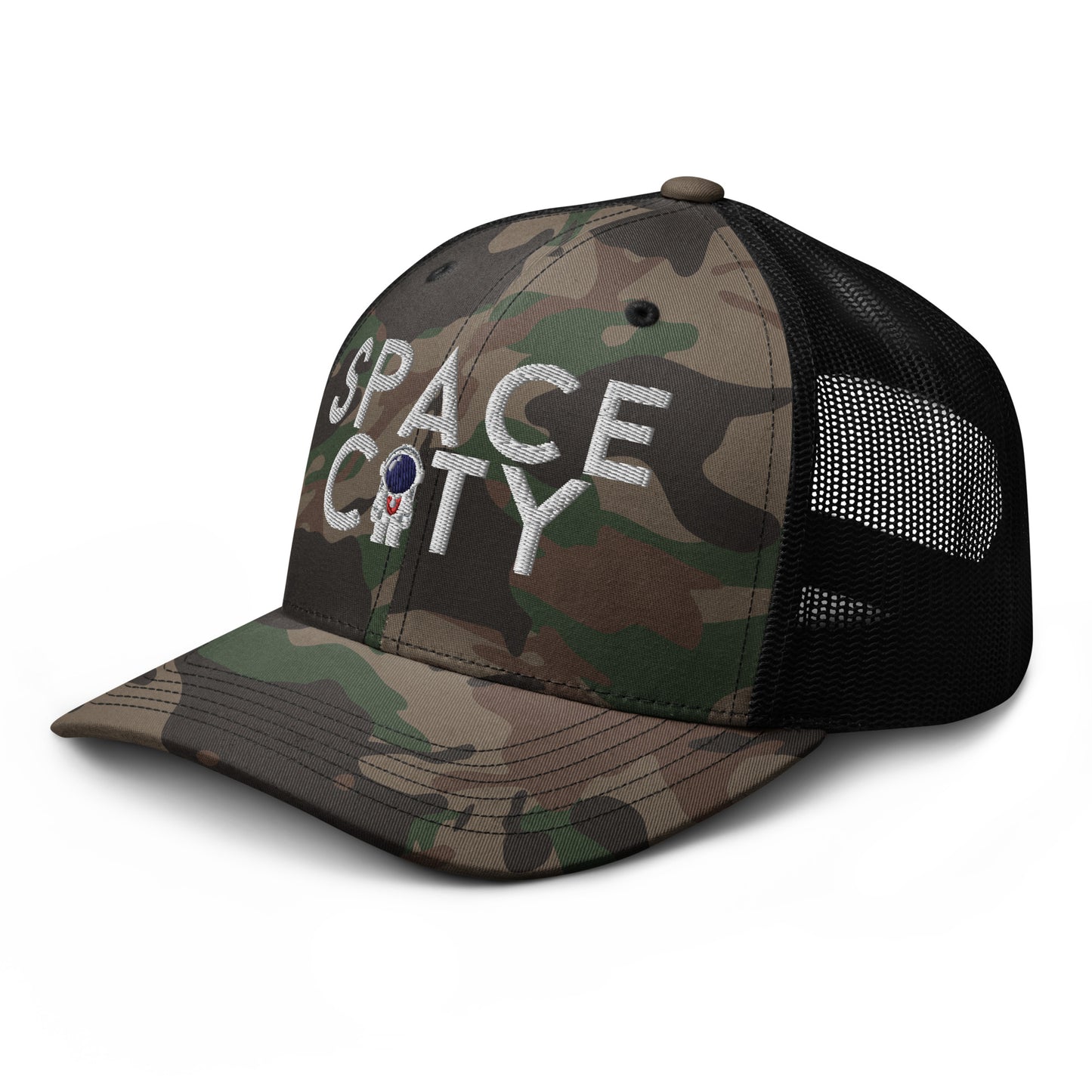 Space City Camouflage Trucker