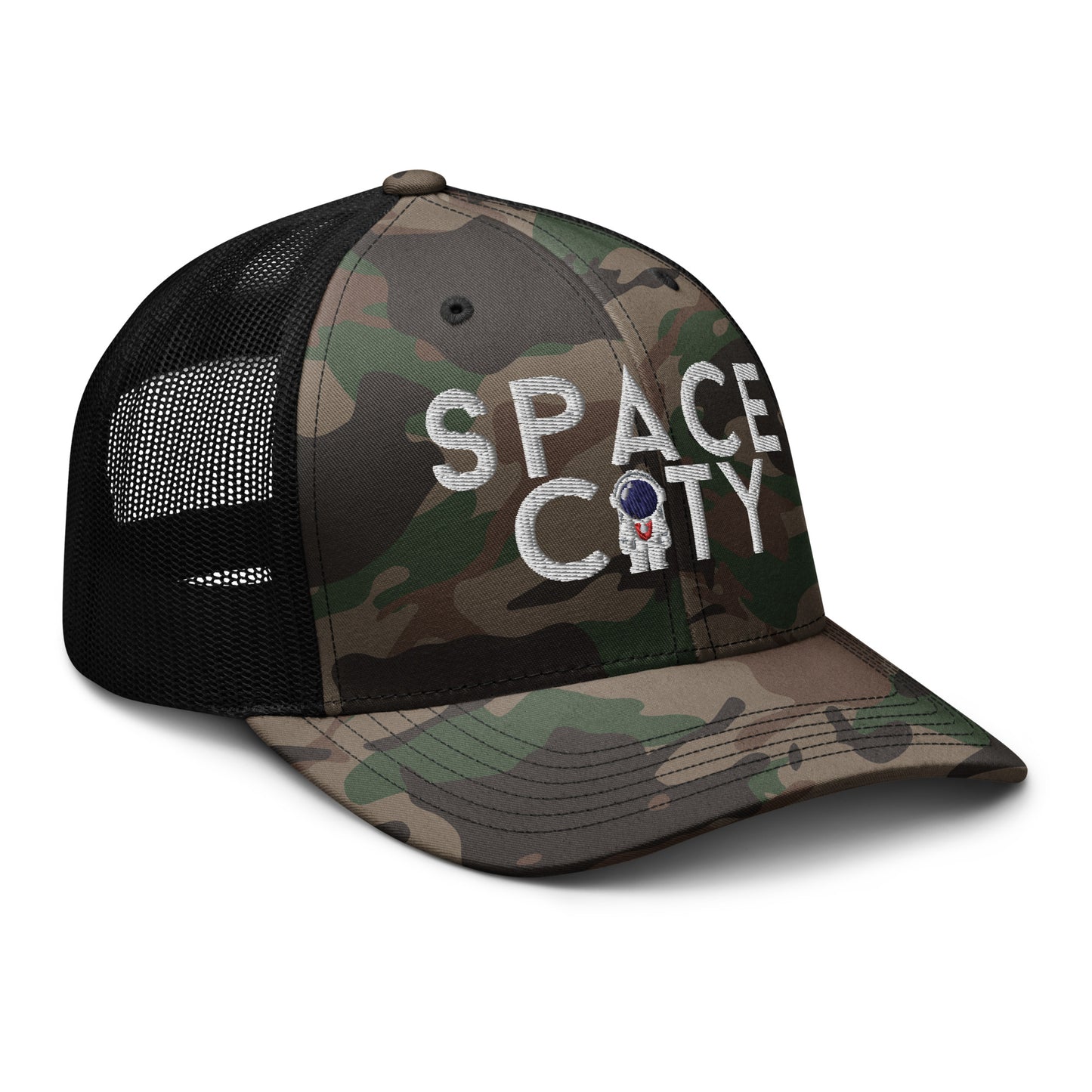 Space City Camouflage Trucker