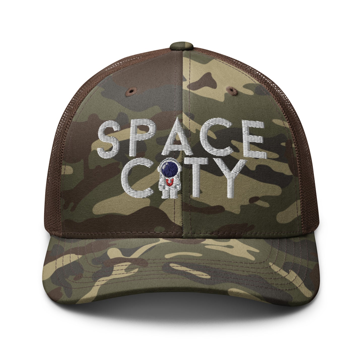 Space City Camouflage Trucker