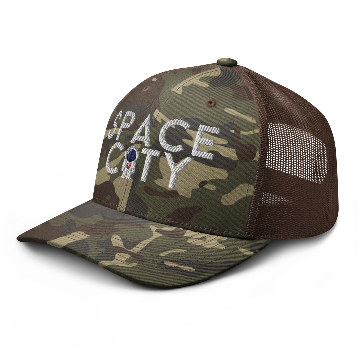 Space City Camouflage Trucker