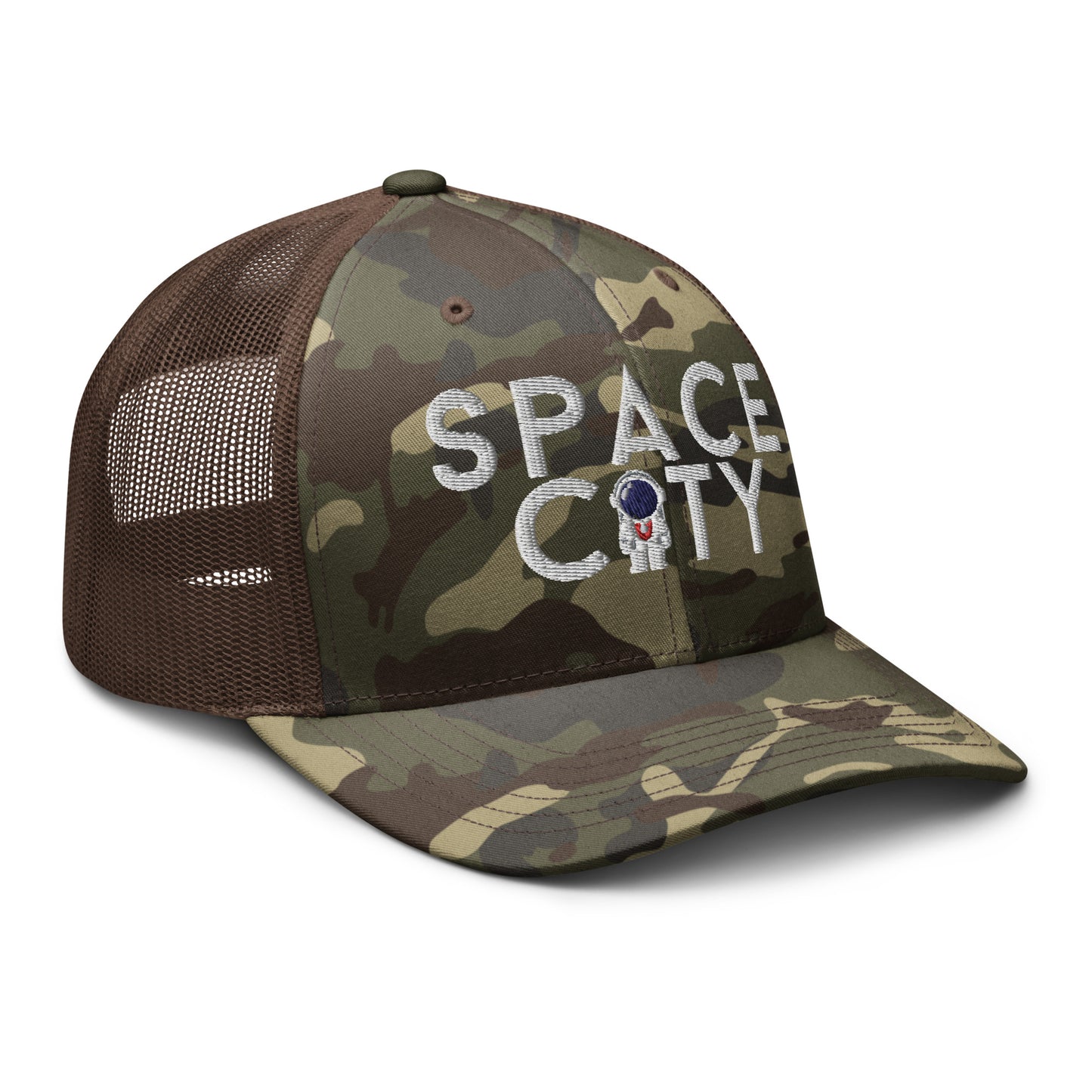 Space City Camouflage Trucker