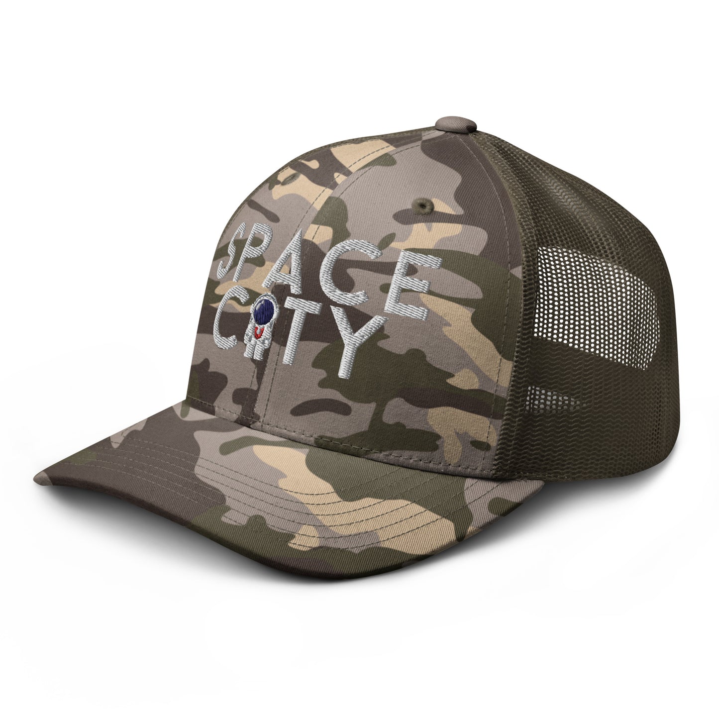 Space City Camouflage Trucker