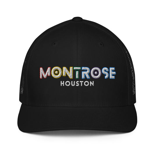 Montrose Houston Black Closed-back Trucker