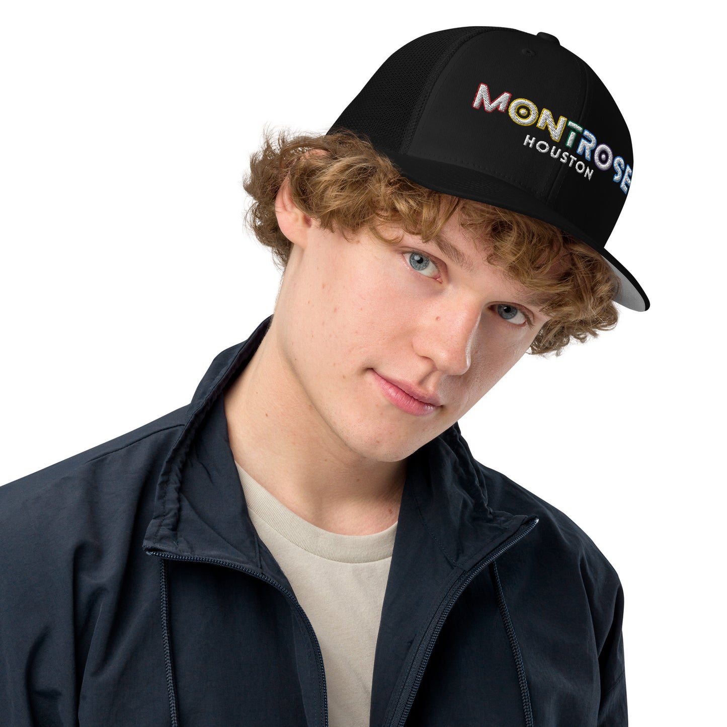 Montrose Houston Black Closed-back Trucker