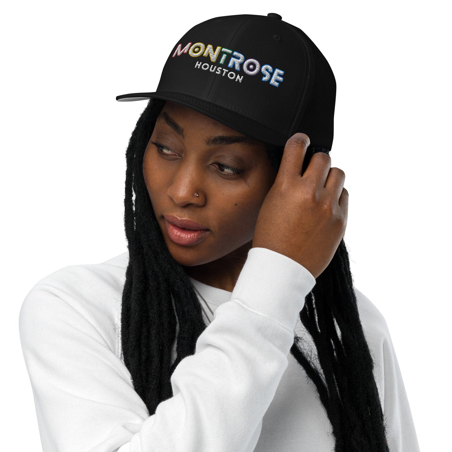 Montrose Houston Black Closed-back Trucker