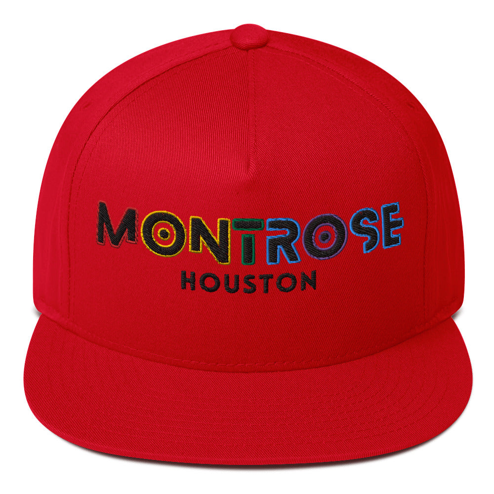 Montrose Houston Snapback Flat Bill